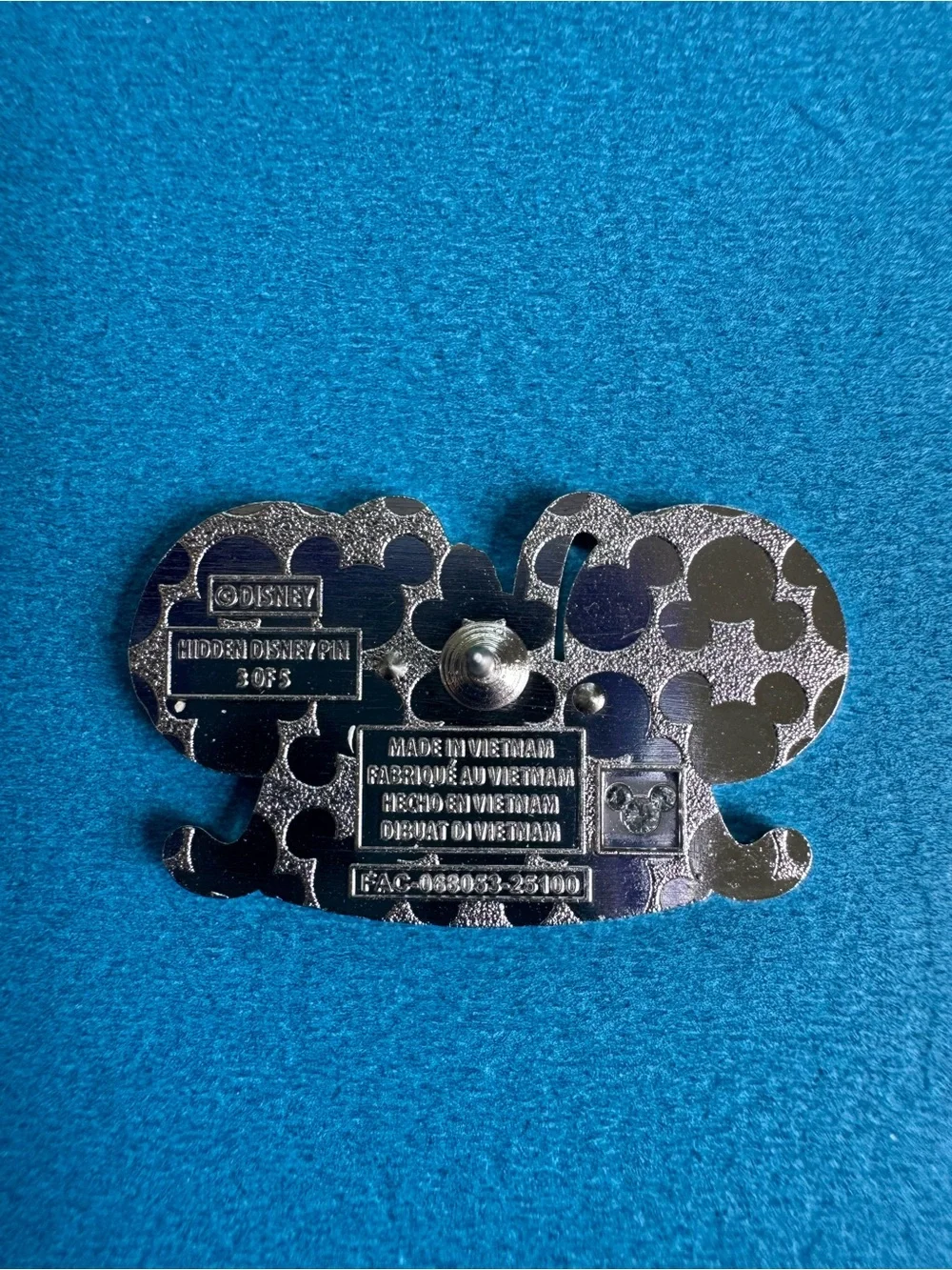 Disney Hidden Mickey Angel Stitch Ear Hat Pin 2025 Wave 2